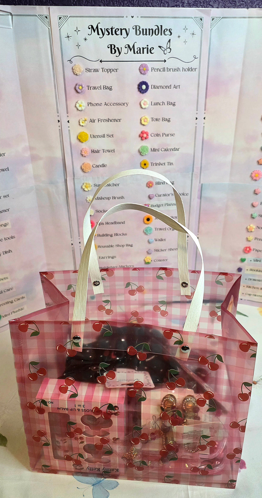Cherry Beauty Bag