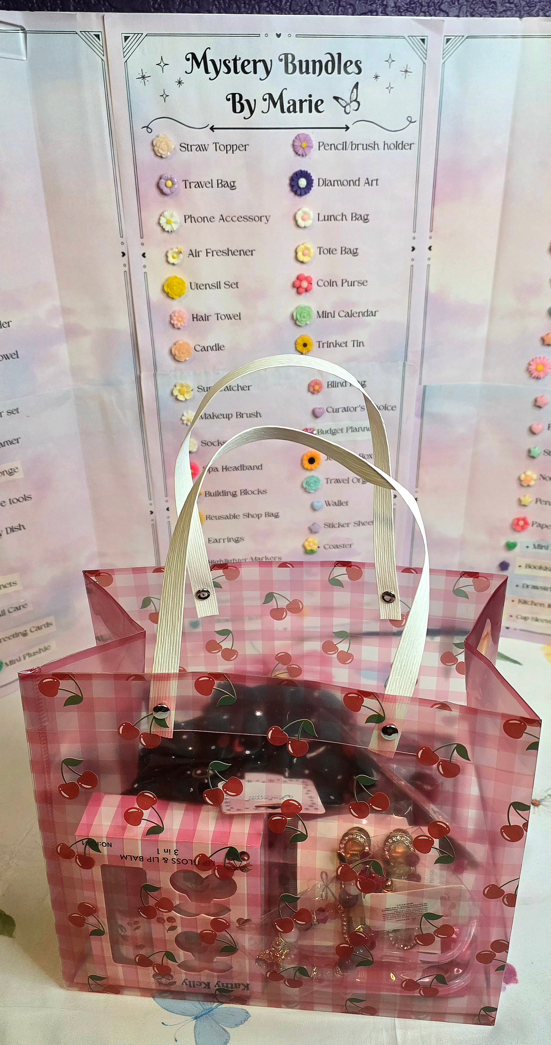 Cherry Beauty Bag